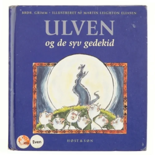 Ulven og de syv gedekid af Martin Leighton Eliasen (Bog)