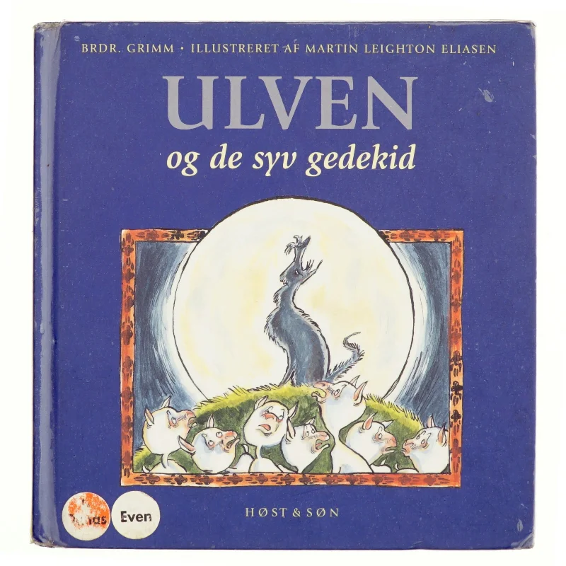 Ulven og de syv gedekid af Martin Leighton Eliasen (Bog)
