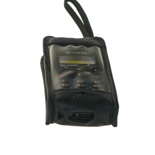 Mobiltelefon i taske fra Sagem (str. 16x6 cm)