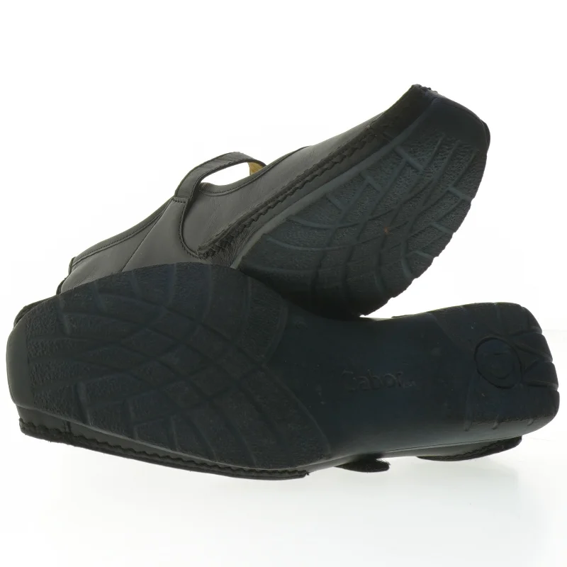 Sort Gabor damesko med rem fra Gabor str. 37(længde 26)