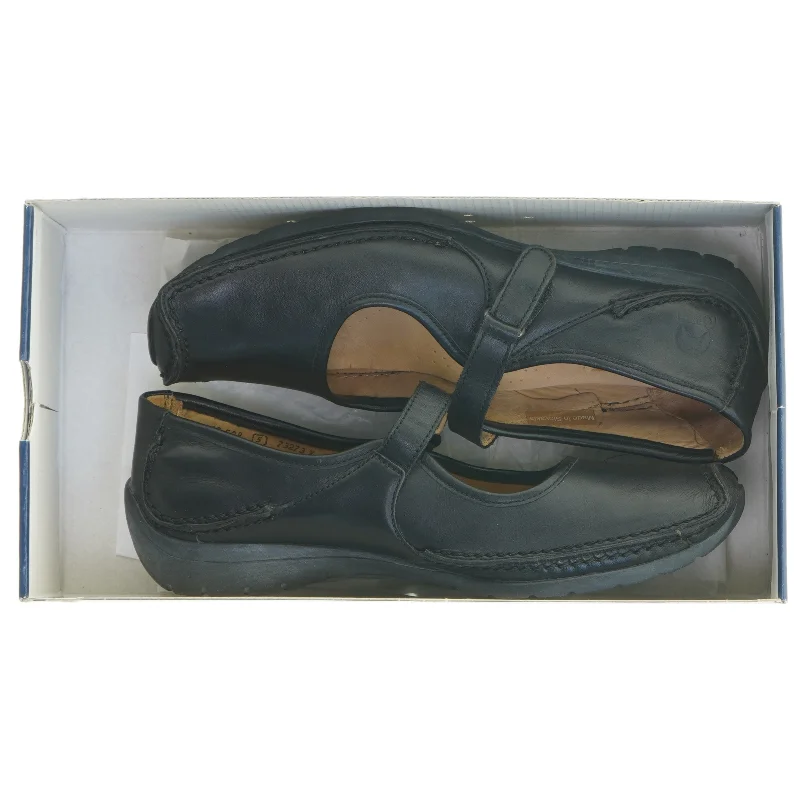 Sort Gabor damesko med rem fra Gabor str. 37(længde 26)