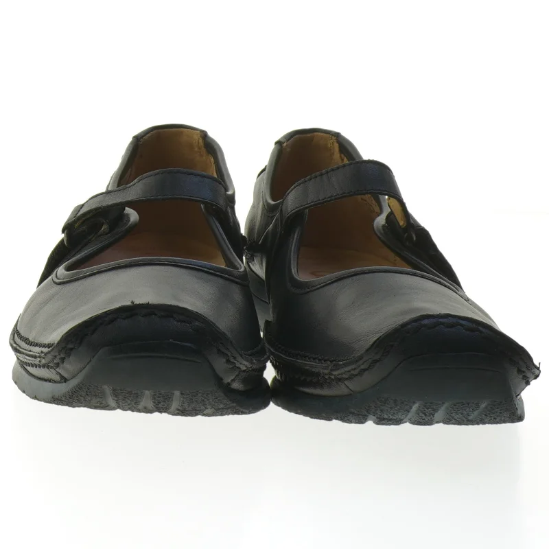 Sort Gabor damesko med rem fra Gabor str. 37(længde 26)