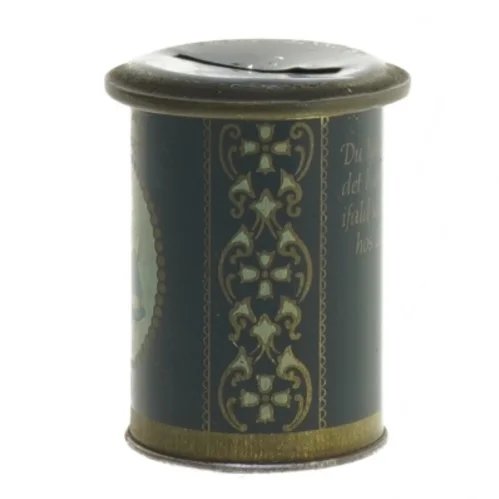 Antik sparebøsse fra Irma (str. 7,5 cm)