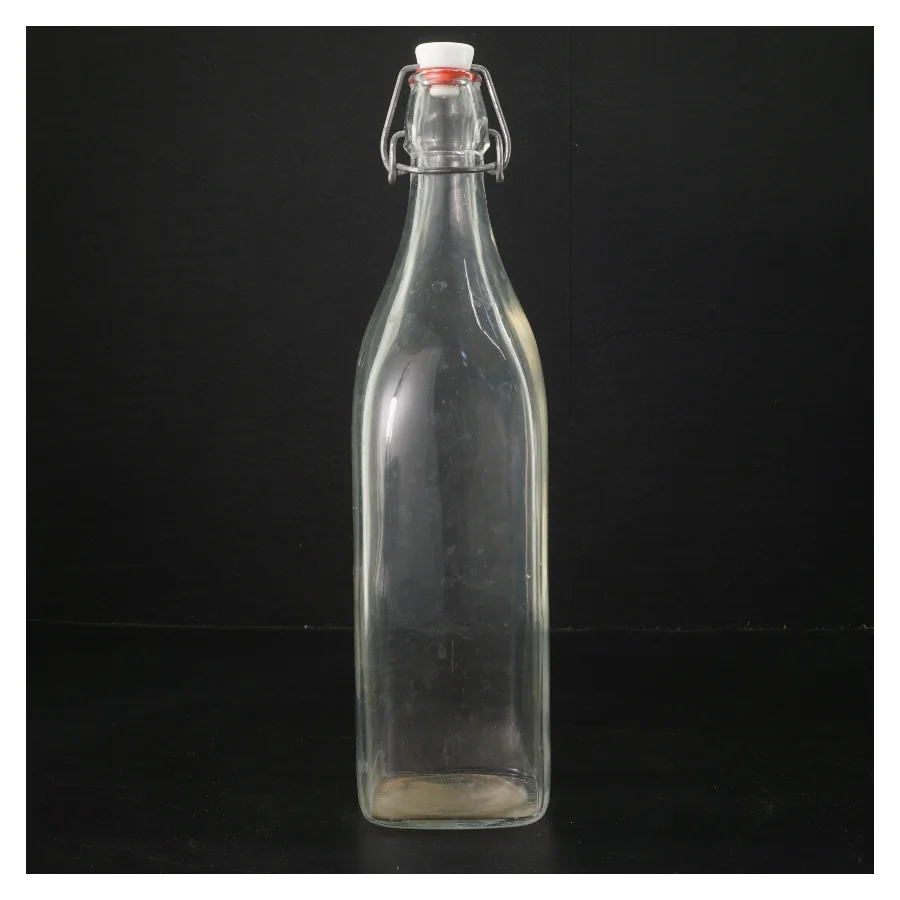 Glasflaske med patentlåg (str. 33 cm)