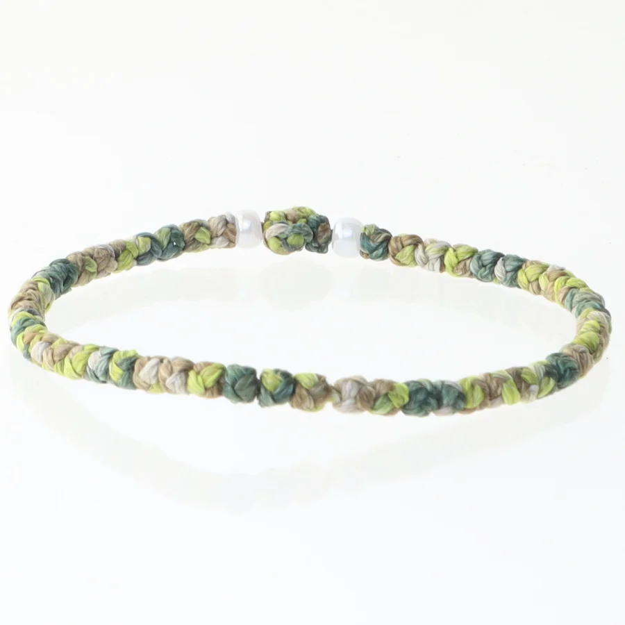 Flettet armbånd (str. Ø 6,5 cm)