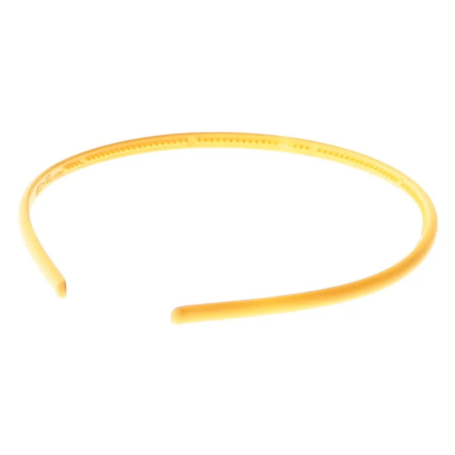 Gul hårbøjle (str. 13,5 cm)
