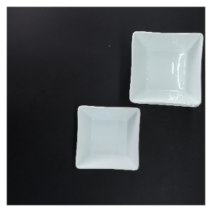 Sæt med 6 hvide porcelænsskåle fra aida (str. 6 stk 12x12 cm)