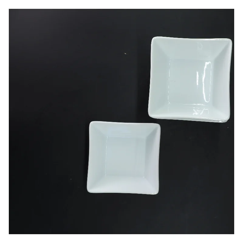 Sæt med 6 hvide porcelænsskåle fra aida (str. 6 stk 12x12 cm)