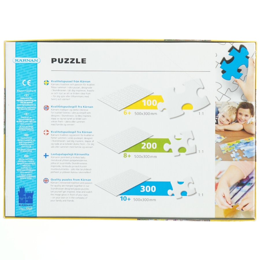 Puslespil Alfons, 100 brikker fra Kärnan