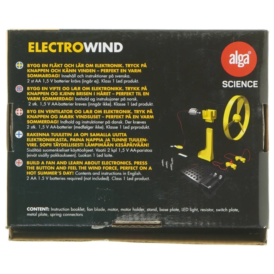 Electrowind fra Alga (str. 8 plus)
