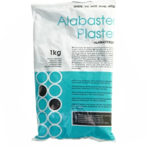 Alabastergips 1 kg fra Panduro (str. 1 kg)