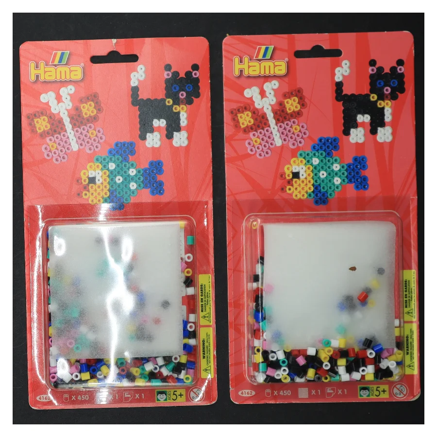 Hama perlesæt fra Hama (str. 450. perler. 2 styk)