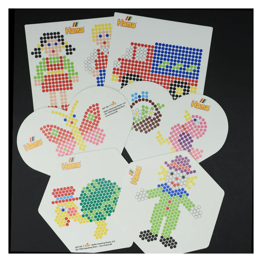 Hama perleplader fra Hama (str. 6 styk)