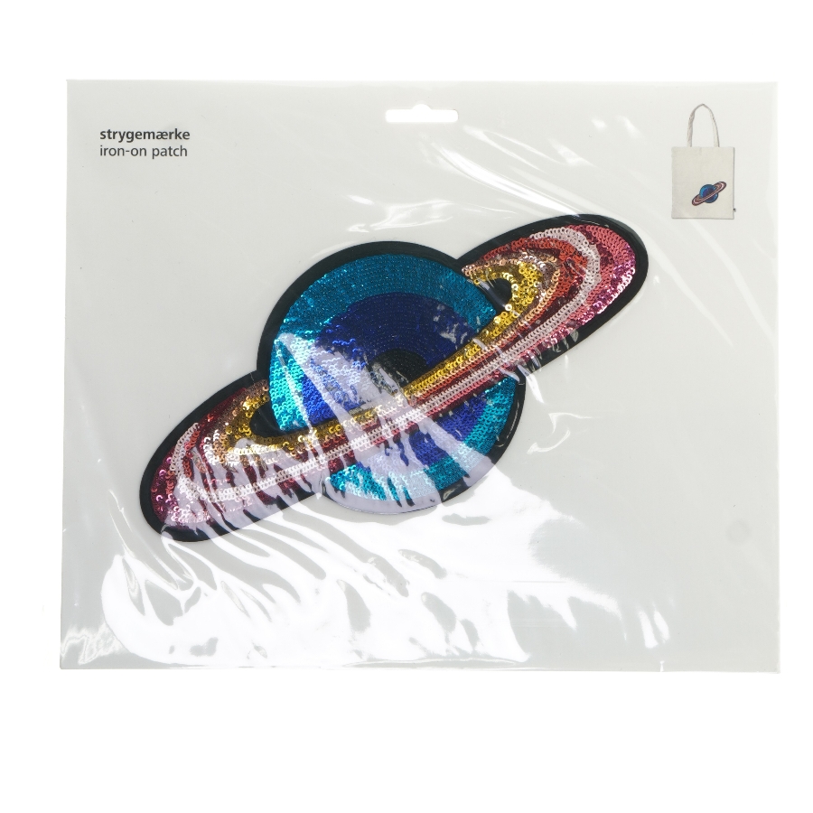 Strygemærke med planet motiv fra Flying Tiger