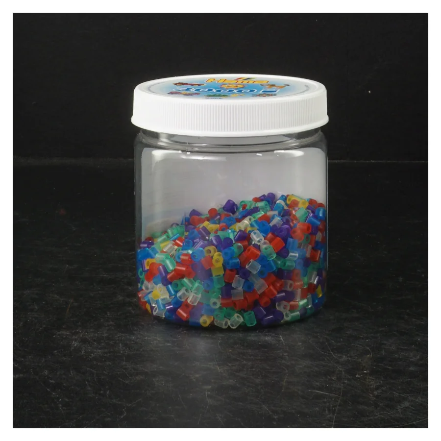 Hama perler og opbevaringsbøtte fra Hama