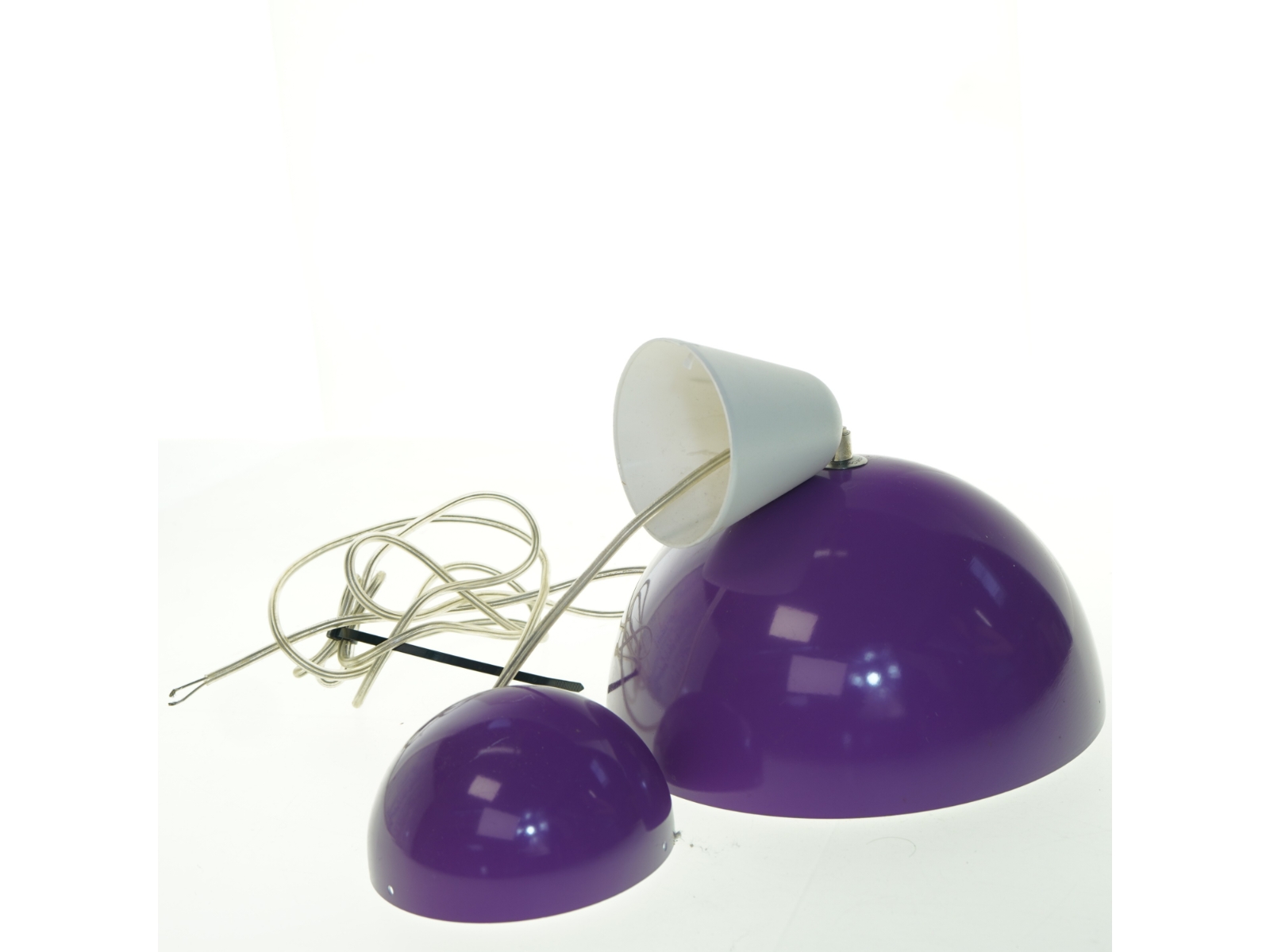Lilla Verner Panton pendellampe (str. Ø 23 cm)