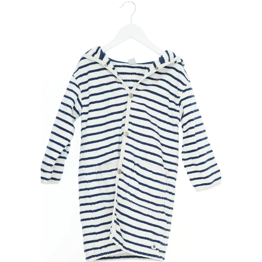 Stribet Petite Bateau badekåbe med hætte fra Petit Bateau (str. 116 cm)