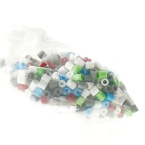 Pose med plastikperler