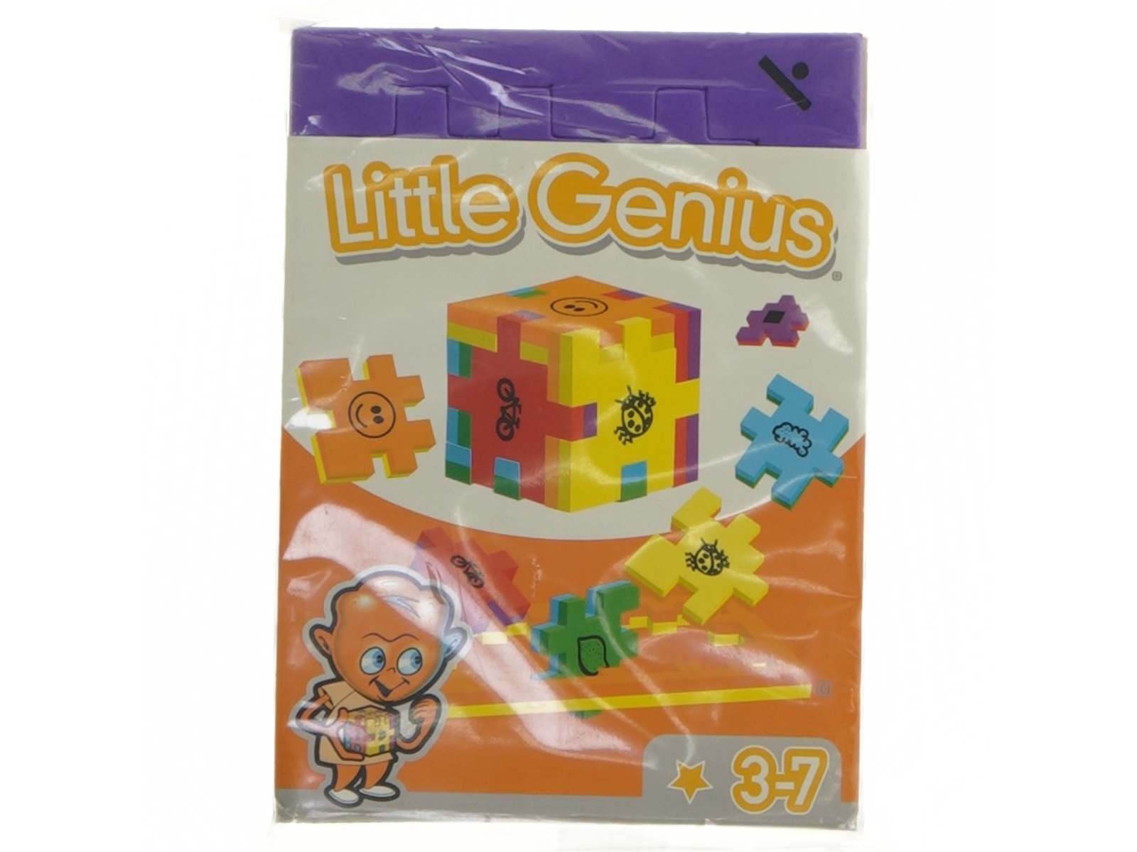 Little Genius puslespilsæt fra Happy (str. 2 styk)