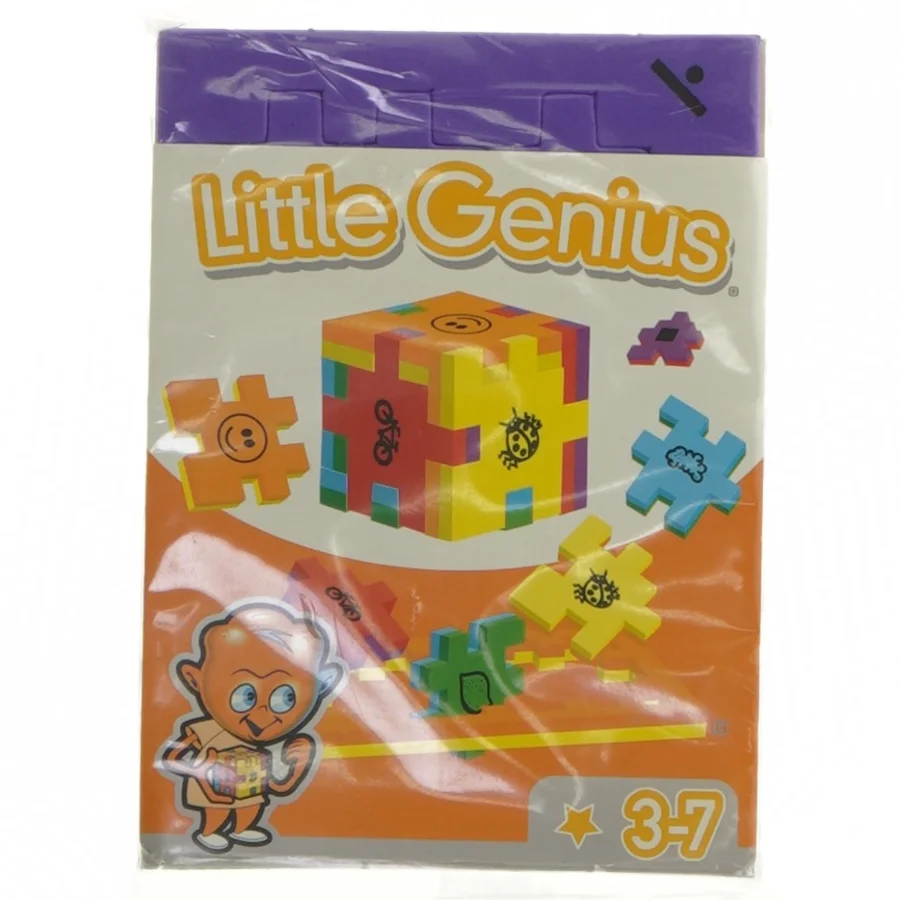 Little Genius puslespilsæt fra Happy (str. 2 styk)