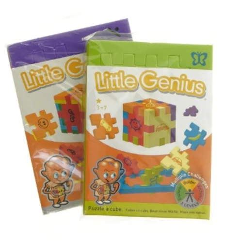 Little Genius puslespilsæt fra Happy (str. 2 styk)