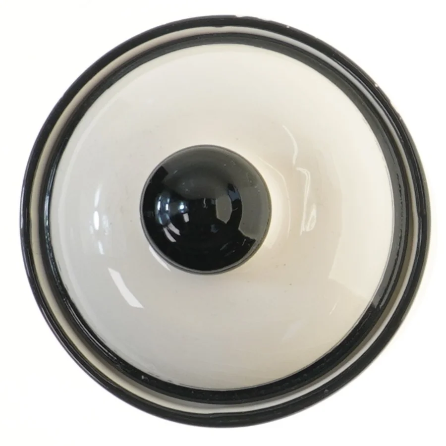  Hvidløgs krukke(str. Ø 13,5 cm længde 18,5 cm) (str. Ø 13,5 cm længde 18,5 cm)