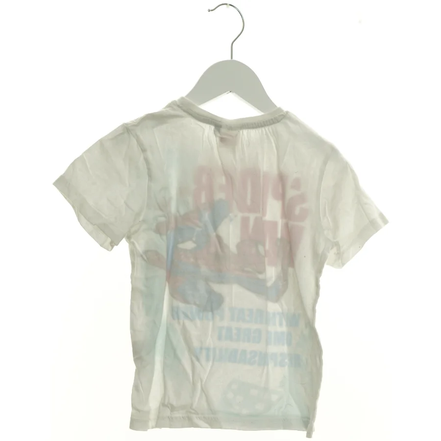 T-Shirt med spiderman motiv fra Marvel (str. 122 cm)