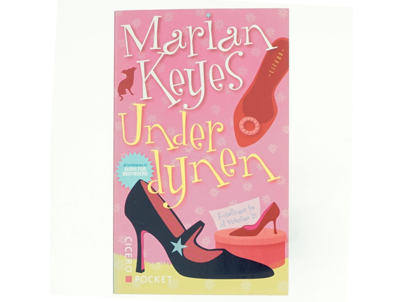 Under dynen : om høje hæle, filmaftaler, store biler, sko, anmeldelser, nedtrykthed, håndværkere, babyer, familier og andre ulykker af Marian Keyes (Bog)