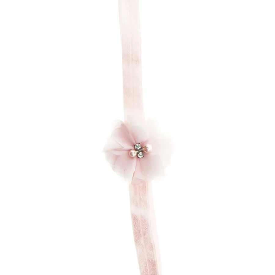 Hårbånd med blomst