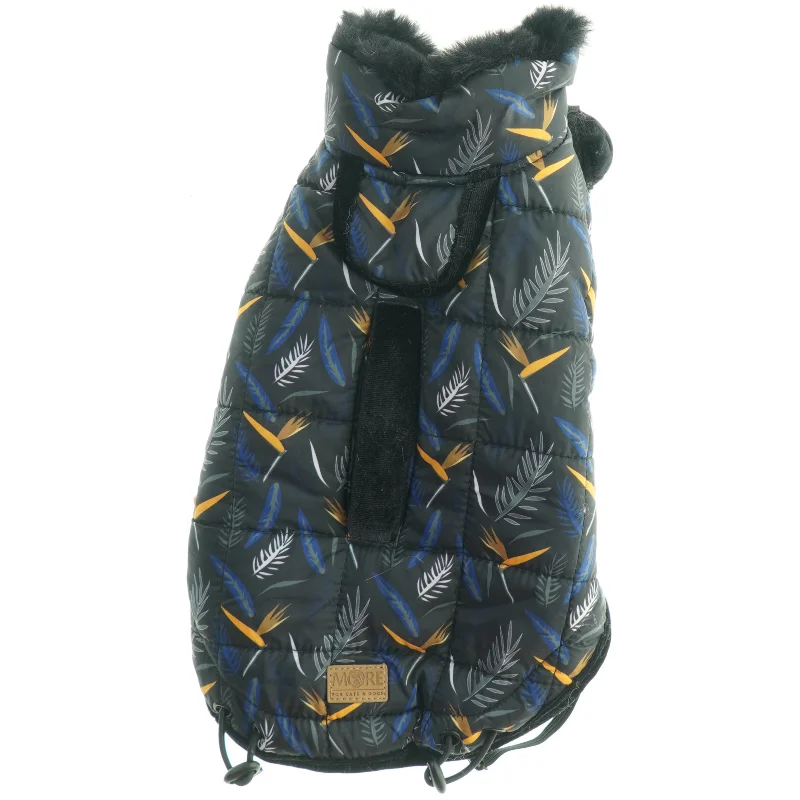 Foret hundevinterfrakke fra More (str. 26)