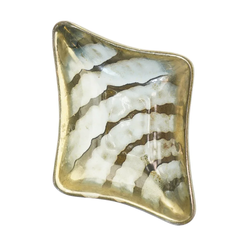 Keramik skål fra West Germany (str. 26x20 cm)