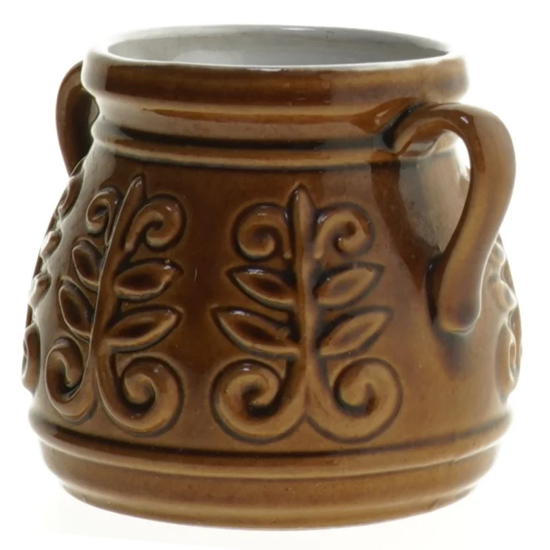 Saltkar i stentøj (str. 9 cm. x. 9 cm)