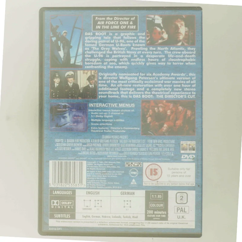 Das Boot: The Director's Cut (DVD)