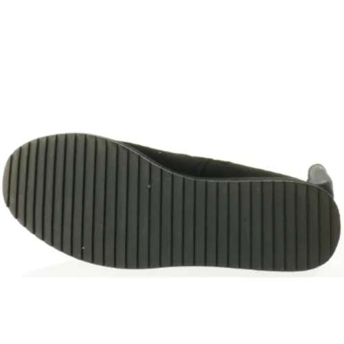 Sorte knæhøje støvler (str. 37)