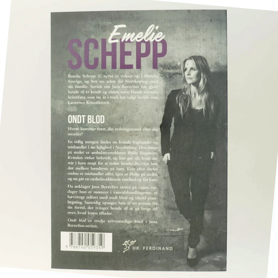 Ondt blod af Emelie Schepp (f. 1979) (Bog)