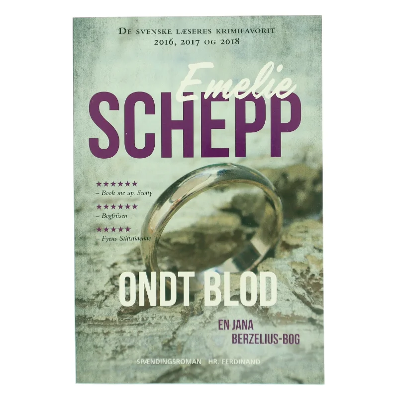 Ondt blod af Emelie Schepp (f. 1979) (Bog)