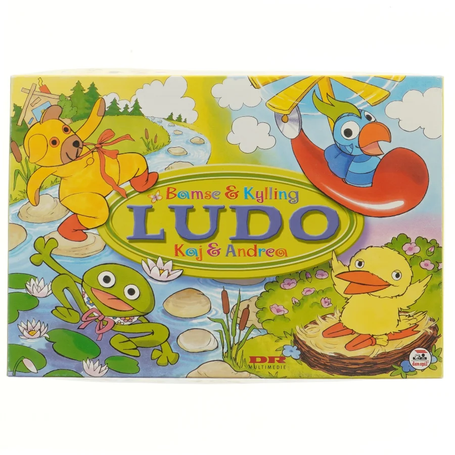 Brætspil Bamse & Kylling Ludo fra Danspil (str. 39x27 cm)
