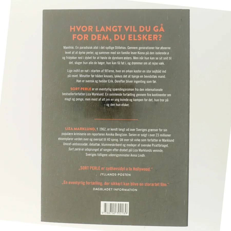 Sort perle af Liza Marklund (Bog)