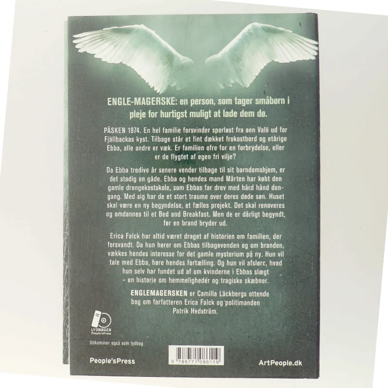 Englemagersken : kriminalroman af Camilla Läckberg (Bog)