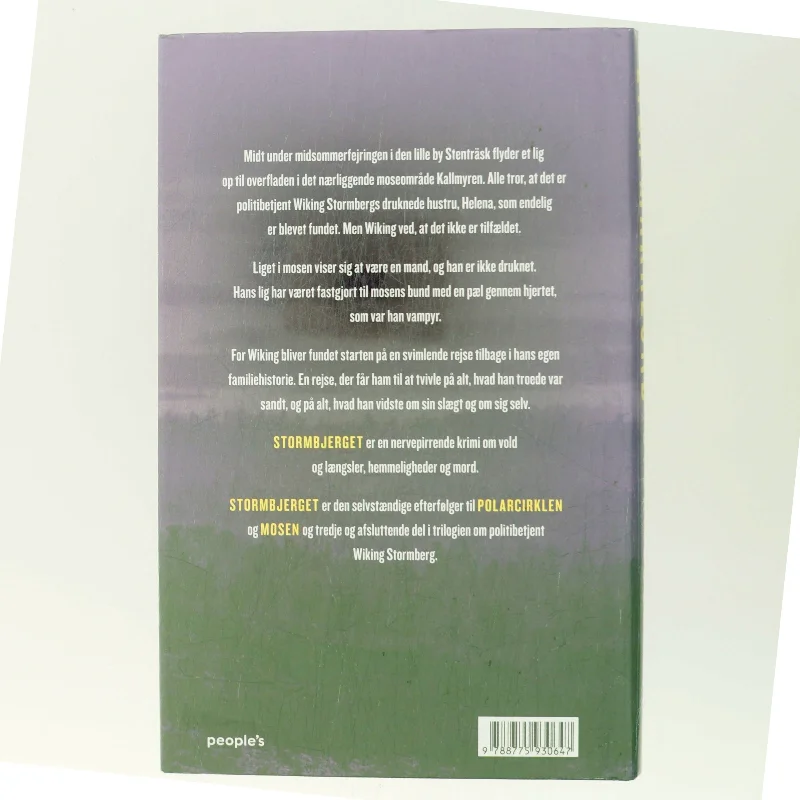 Stormbjerget : kriminalroman af Liza Marklund (Bog)