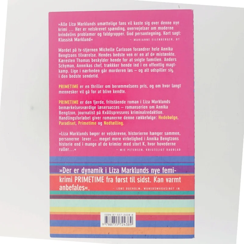 Primetime af Liza Marklund (Bog)