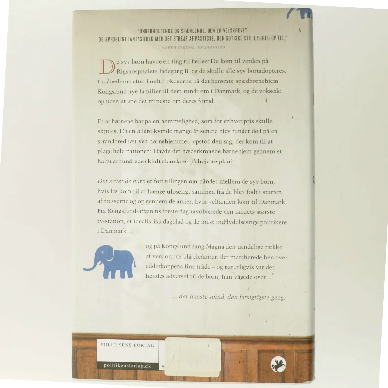 Det Syvende Barn af Erik Valeur (Bog)