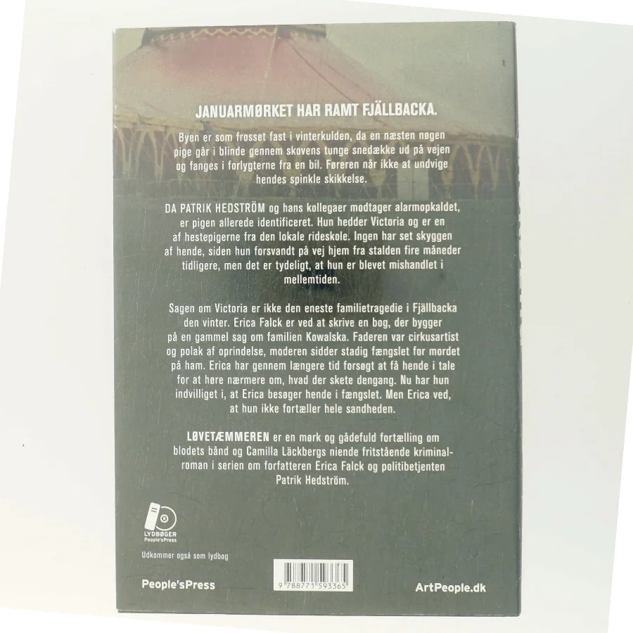 Løvetæmmeren af Camilla Läckberg (Bog)