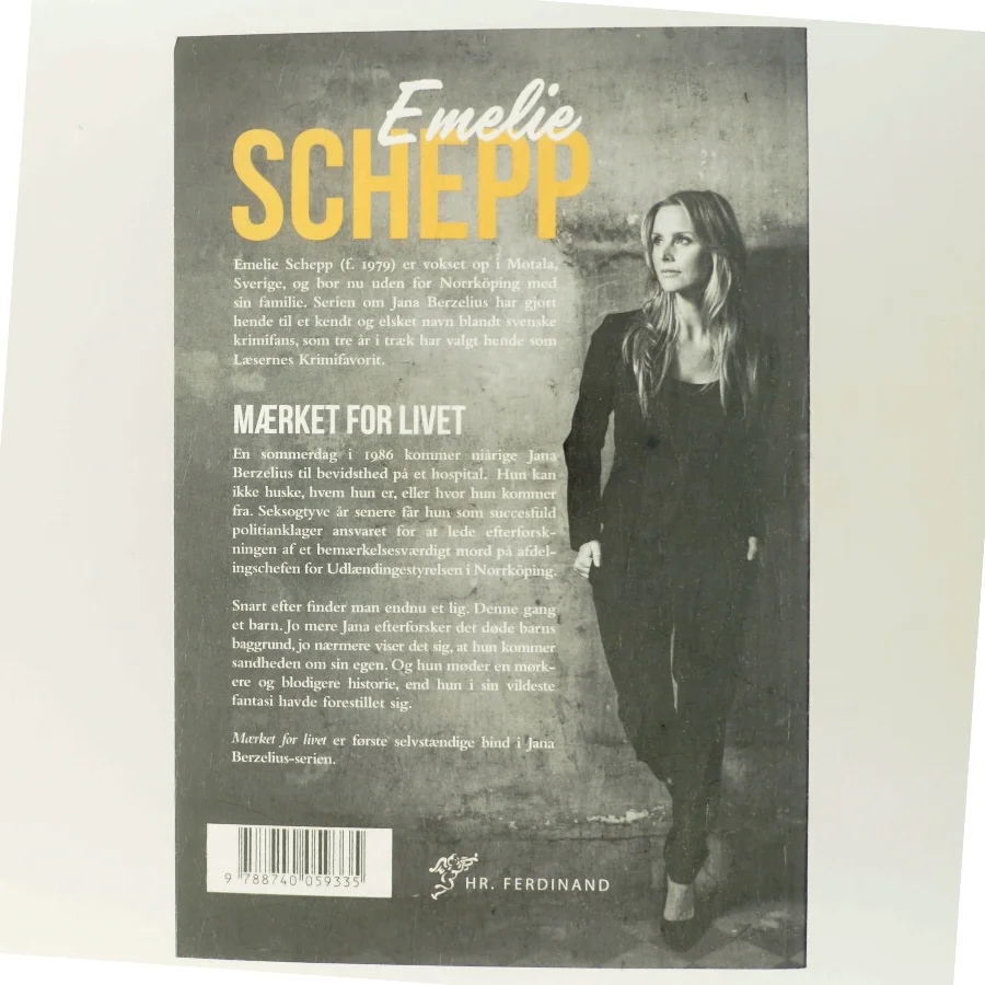 Mærket for livet af Emelie Schepp (f. 1979) (Bog)