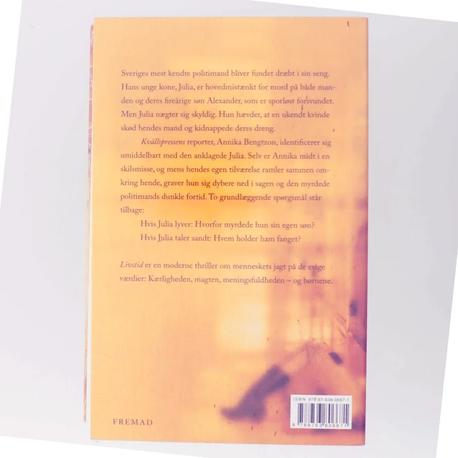 Livstid : krimi af Liza Marklund (Bog)