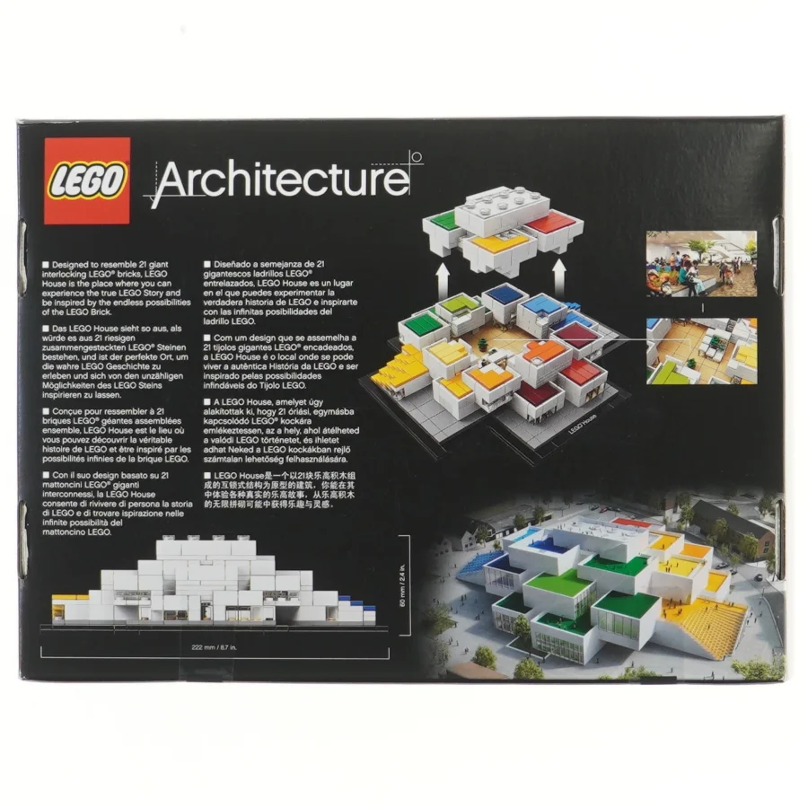 LEGO Arkitektur LEGO House fra Lego (str. 29x19 cm)