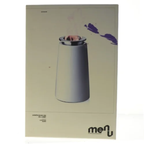 Lighthouse olielampe 220 fra Menu