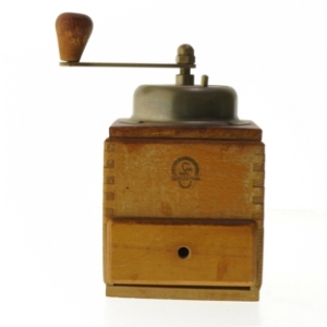 Vintage kaffekværn (str. 18 cm)