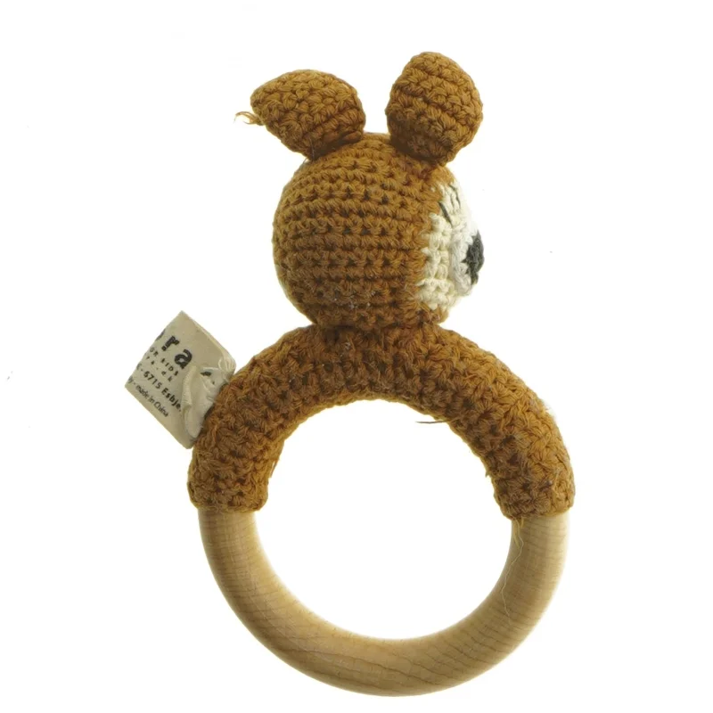 Bidering med hjortehoved fra Sebra (str. Ø 8 cm)