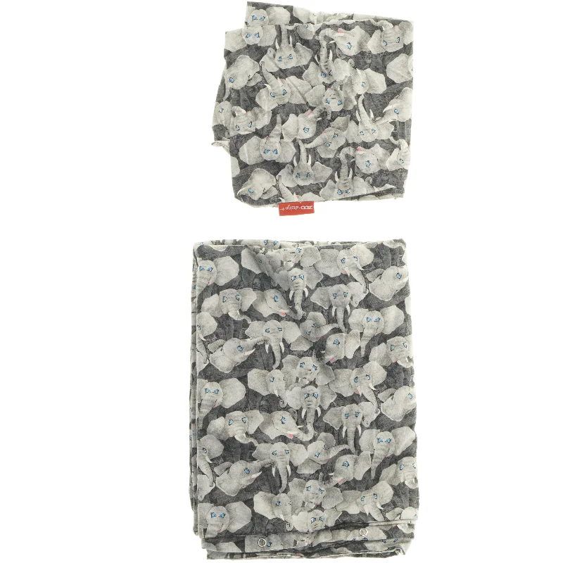 Juniorsengetøj med elefantmønster fra Zoo (str. 42,5x36,5 cm)